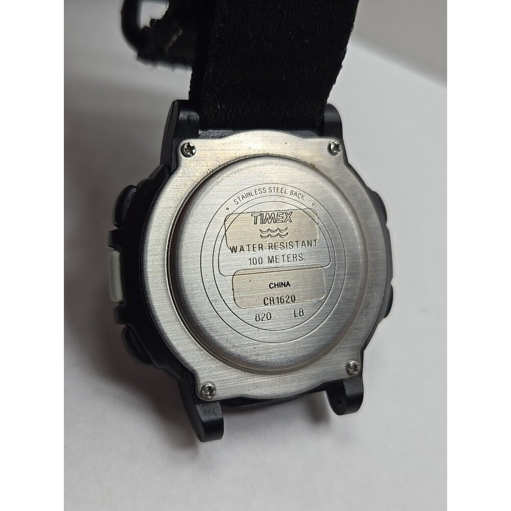 Vintage Timex Data Link Ironman Triathlon Watch Multi Lap New Battery - Read - Picture 10 of 11